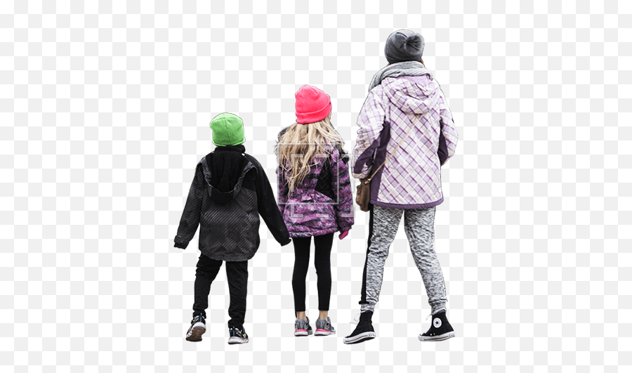 Three Winter Kids - Immediate Entourage Kids Winter Png,Children Png