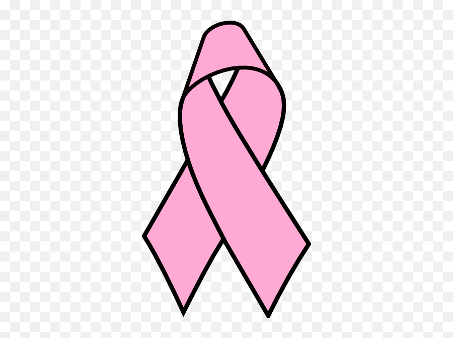 Breast Cancer Ribbon Png - Breast Cancer Ribbon Cartoon,Breast Cancer Awareness Ribbon Png