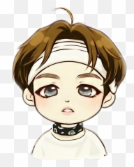 Bts V Cartoon Drawing - Kim Taehyung Cartoon Drawing Png,Kim Taehyung Png