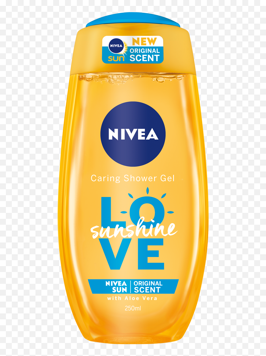 Nivea Sunshine Love Shower Gel - Nivea Sun Showergel Png,Sunshine Transparent