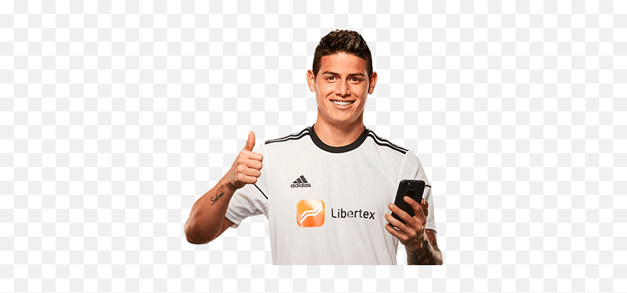 Download Hd Ames Rodriguez Libertex Trading James - James James Rodriguez Forex Png,James Rodriguez Png