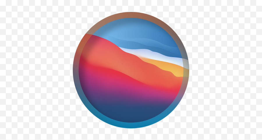 Big Sur Status Area - Gnomelookorg Color Gradient Png,Volume Icon In System Tray