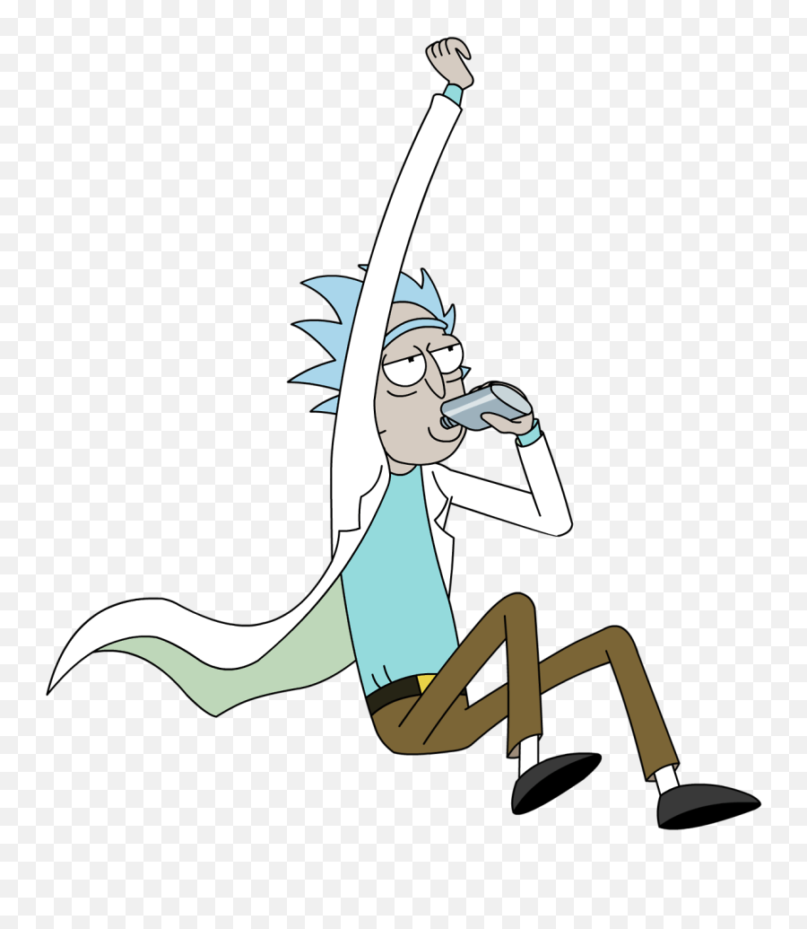 Morty Rick Flying Transparent Png - Rick And Morty Png,Rick And Morty Png