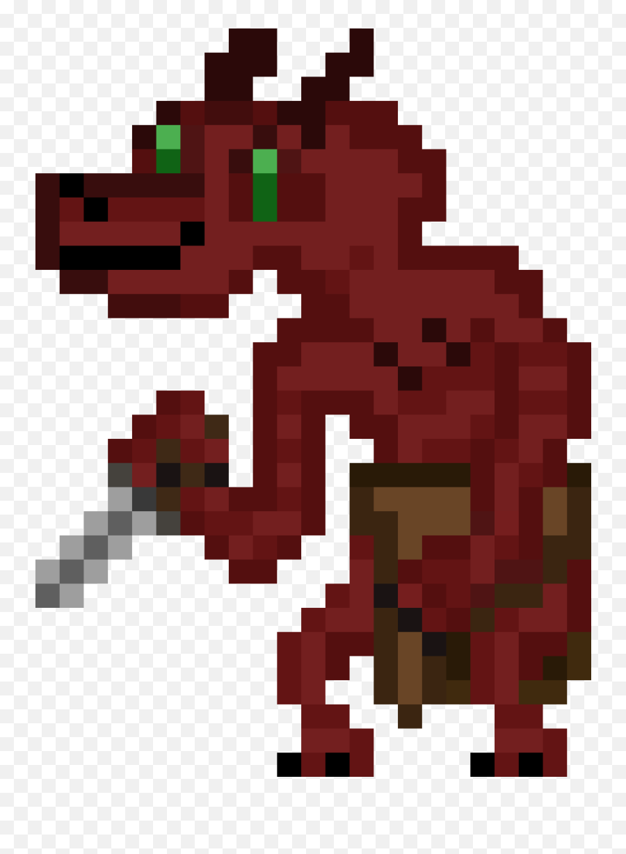 Download Hd Knife Kobold - Cartoon Transparent Png Image Ruby Tools Minecraft,Cartoon Knife Png