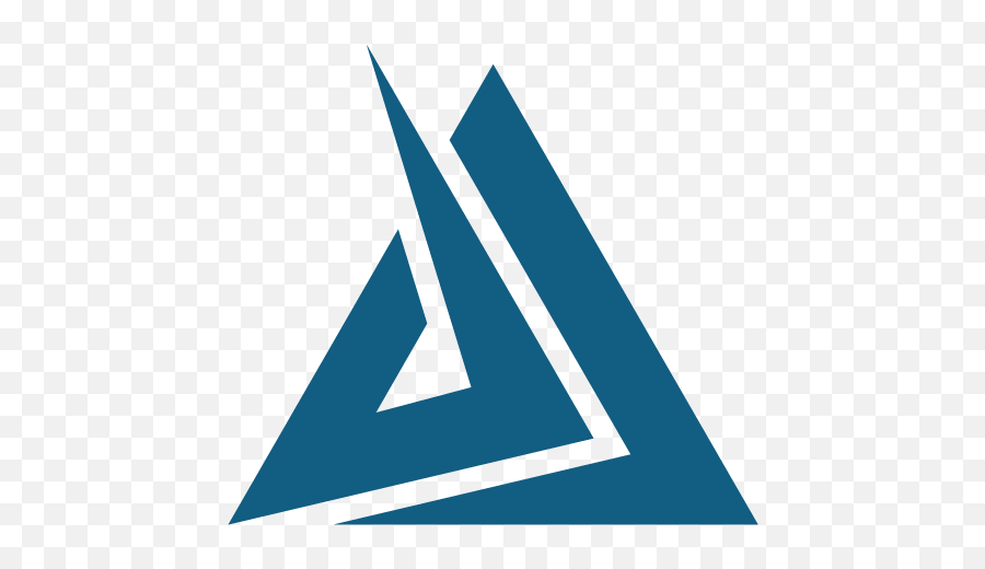 Blue Triangle Png Picture - Blue Triangle Logo Png,Blue Triangle Png