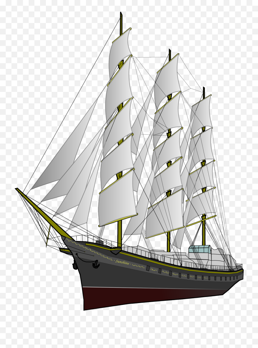 Sailing Ship Png - Sailing Ship Transparent Png,Sailing Ship Png