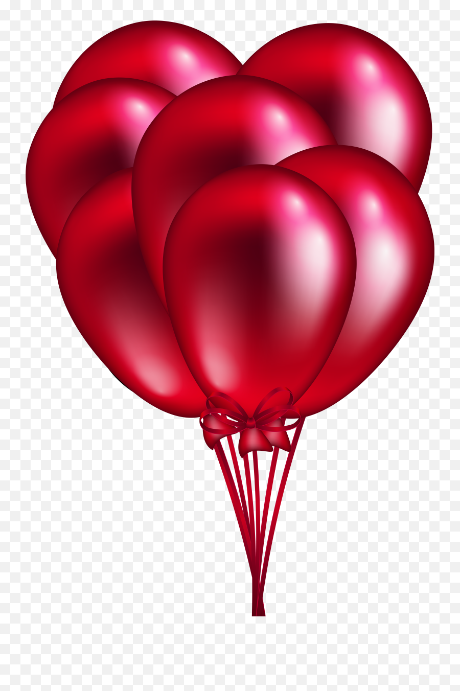 Library Of Heart Balloon Vector Black - Transparent Background Red Balloons Png,White Balloons Png