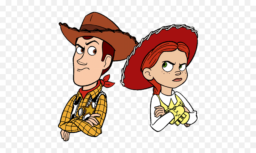 Woody Toy Story Drawing Free Download - Woody And Jessie Drawing Png,Woody Toy Story Png