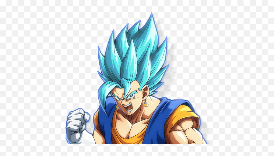 Super Saiyan Blue Vegito Dragon Ball Fighterz Dashfight - Vegito Dragon Ball Fighterz Png,1280x720 Goku Icon Top Left Corner Wallpapr