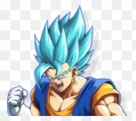Super Saiyan Blue Vegito Dragon Ball Fighterz Dashfight - Dragon Ball Fighterz png