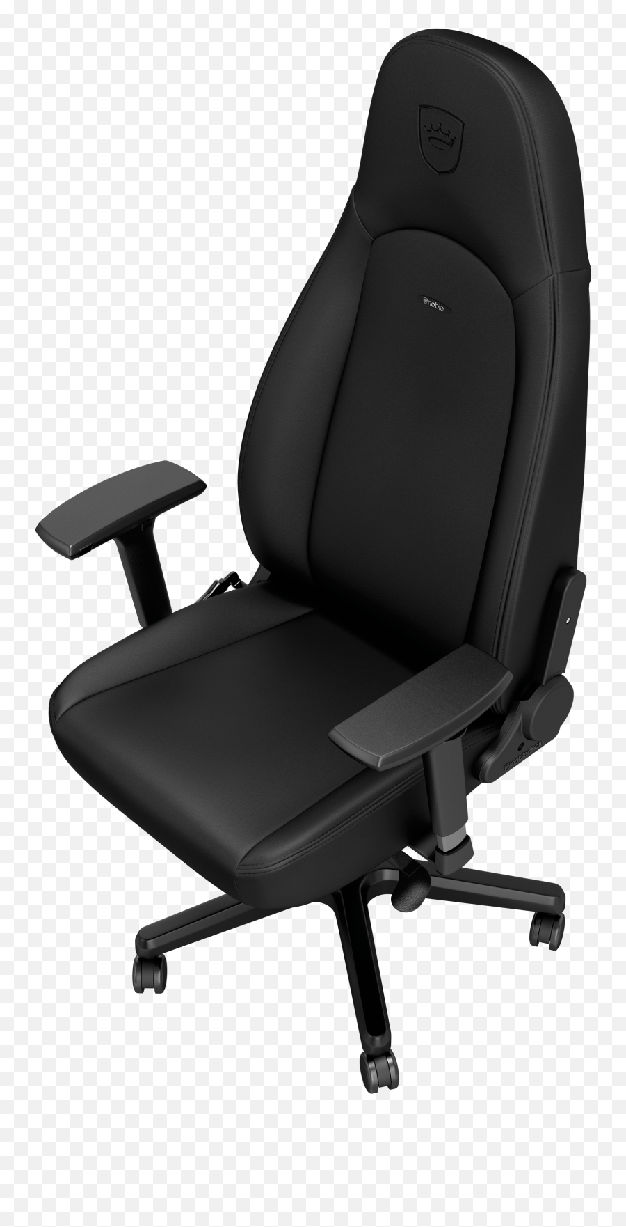 Icon Zwarte Editie Noblechairs - Noblechairs Icon Black Edition Png,Icon Leathers