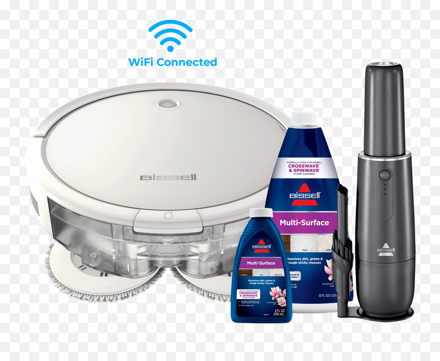 Spinwave Robot Bundle Including Hand Vac 2859z Bissell - Mopping And Vacuum Robot Png,Ishut Icon