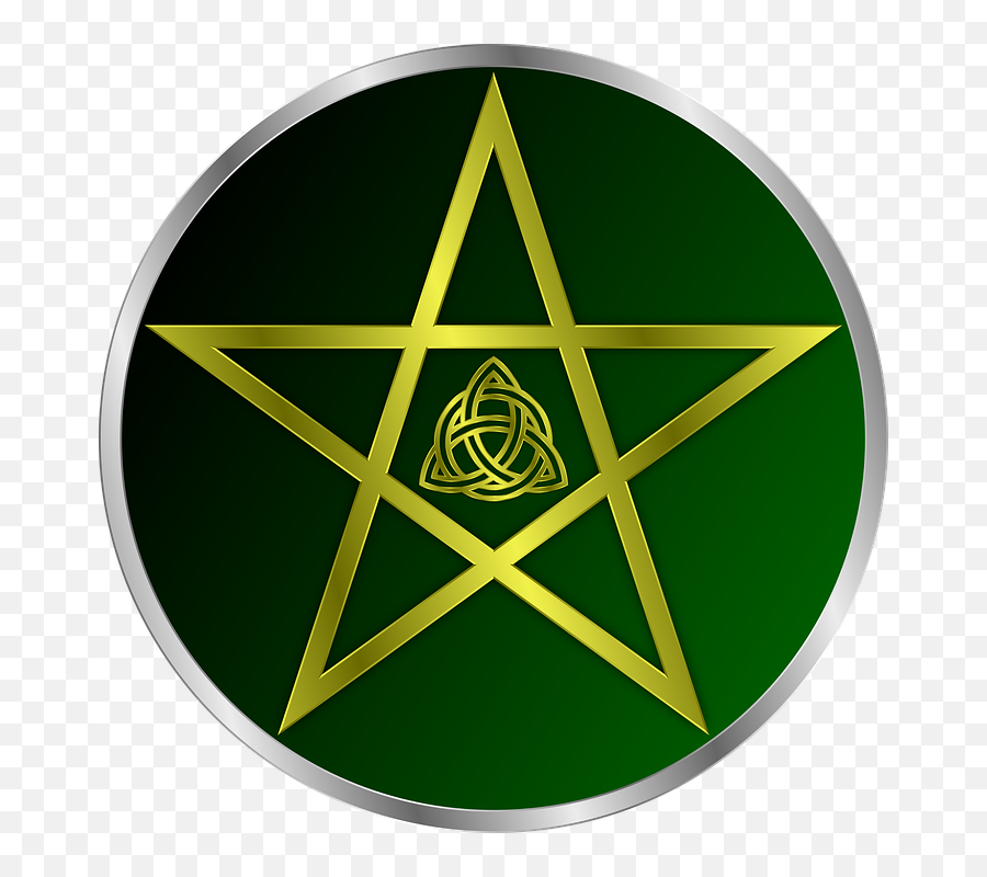 Pentagram Triquetra By The Wiccans Den Inktale Png