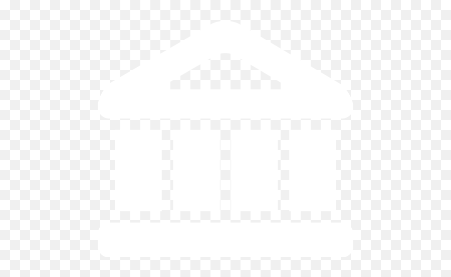 White Bank 4 Icon - Free White Bank Icons Bank Icon White Transparent Png,Banking Icon