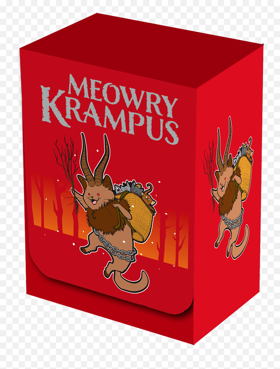 Deckboxes Legionsuppliescom Premium Gaming Supplies - Meowy Krampus Deck Box Png,Krampus Icon