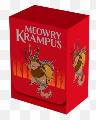 Deckboxes Legionsuppliescom Premium Gaming - Meowy Krampus Box png