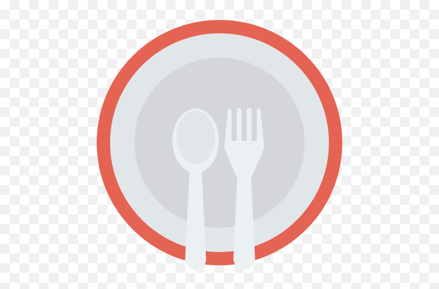 Plate - Free Food Icons Serving Platters Png,Fork Knife Spoon Icon