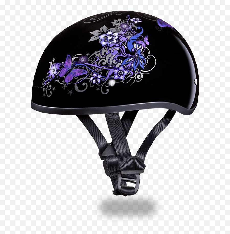 Womenu0027s Motorcycle Gear - Purple Butterfly Motorcycle Helmet Png,Icon Retro Daytona Jacket