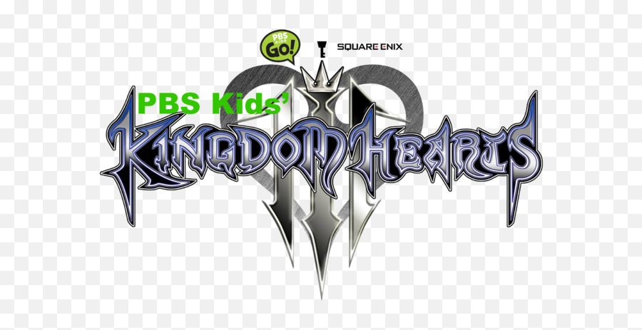 Pbs Kidsu0027 Kingdom Hearts Iii Logo - Kingdom Hearts 3 Title Kingdom Hearts 3 Logo Png,Pbs Kids Icon