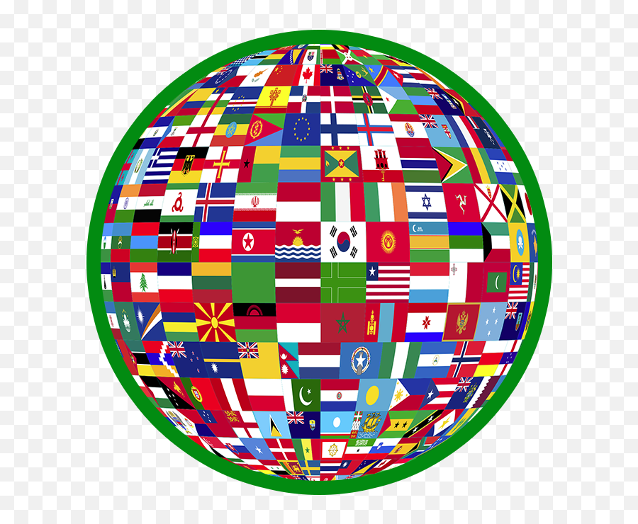 Background - Globe Flags Of The World Png,Crowdsource Icon