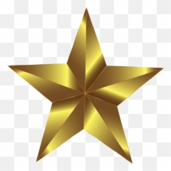 Hollywood Clipart Star - Gold Star Clipart Png,Hollywood Star Png