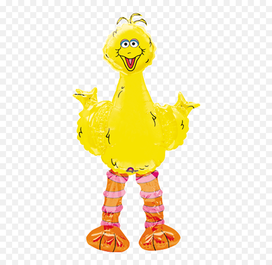 Big Bird Elmo Cookie Monster Abby Cadabby Balloon - Big Bird Big Bird Clipart Sesame Street Png,Elmo Transparent