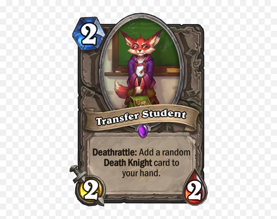Death Knight - Hearthstone Wiki Hearthstone Transfer Student Png,Blood Dk Icon