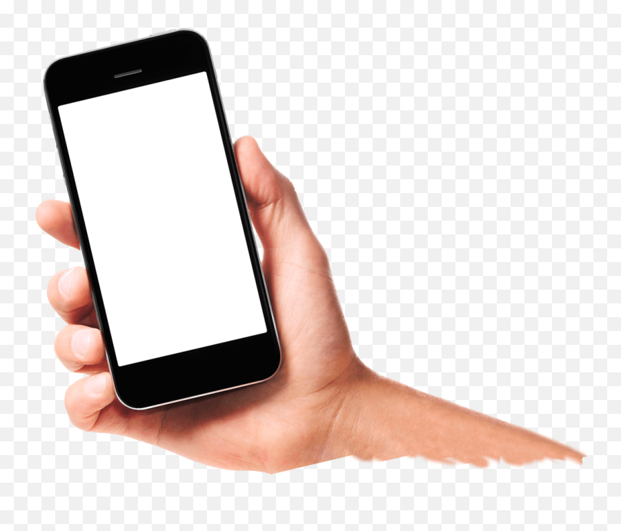 Hd Hand With Cellphone Png Transparent - Hand Cell Phone Png,Cellphone Png