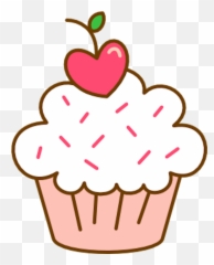 Ptxtpng 560692 Cupcake Desenho Doces Desenhos - Cake Drawing,P Png