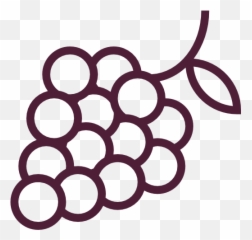 Cropped - Grapespng U2013 Cuisinewine Cooking Wine Fortified Grapes Black And White,Grapes Png