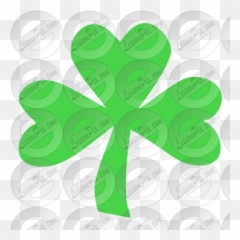 Shamrock Stencil For Classroom Therapy Use - Great png