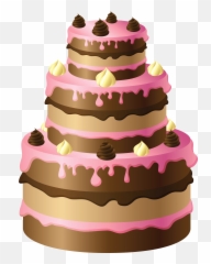 Happy Birthday Cake Png Images - Clipart With Transparent Background