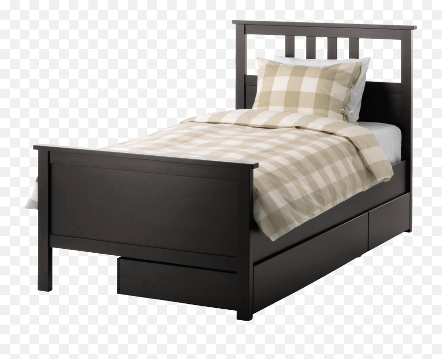 Bed Png Image - Ikea Hemnes Twin Bed With Drawers,Bedroom Png
