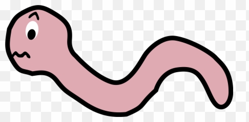 Funny Worm Drawing Free Image - Cartoon Worms Free Transparent Png,Worm Png