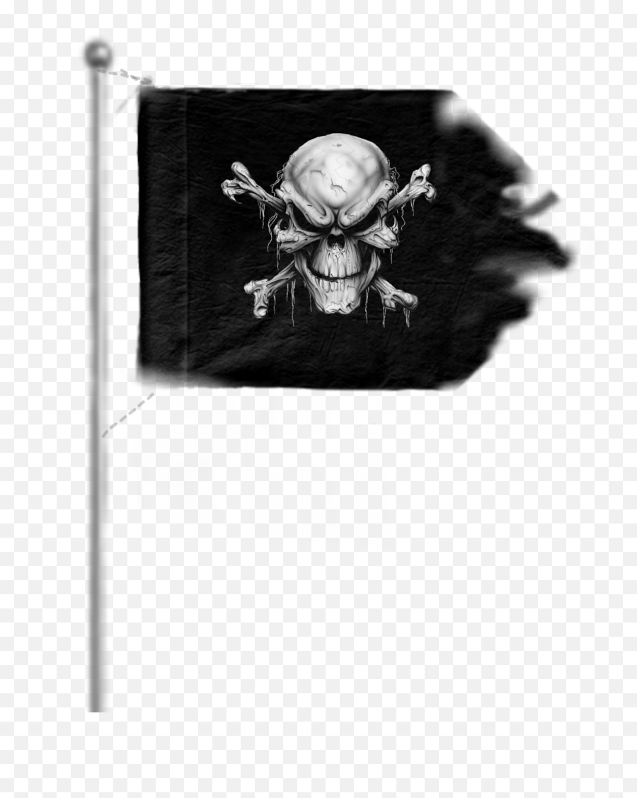 Pirate Flag Pirateflag Flags Pirates Skullandbones Skul - Skull Png,Pirate Flag Png