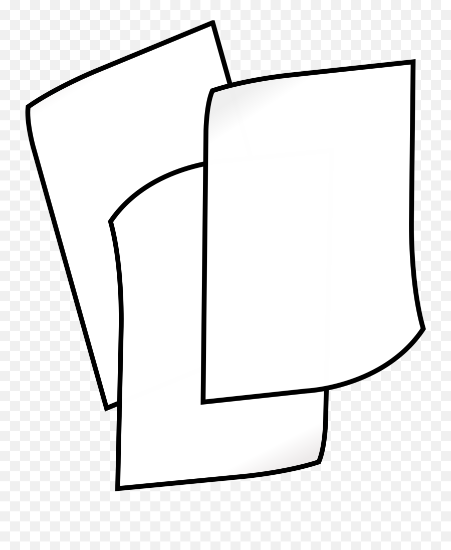 Paper Clipart Png - Paper Drawing Black And White,Ripped Paper Png