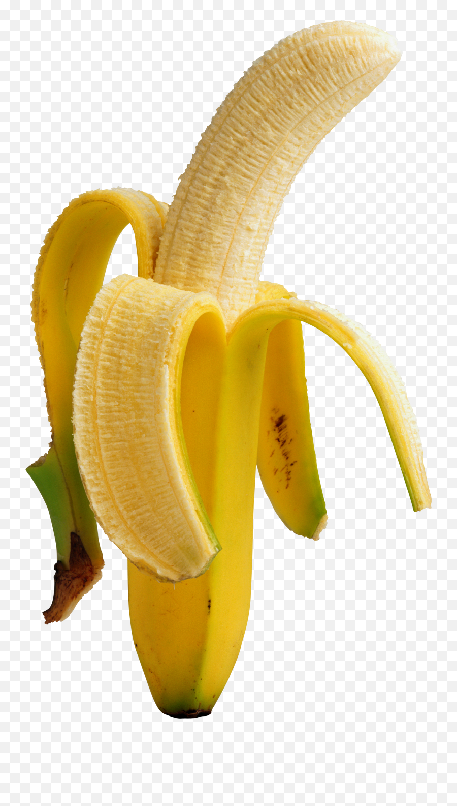 Half Peeled Banana Png Transparent - Peeled Banana Transparent Background,Banana Transparent