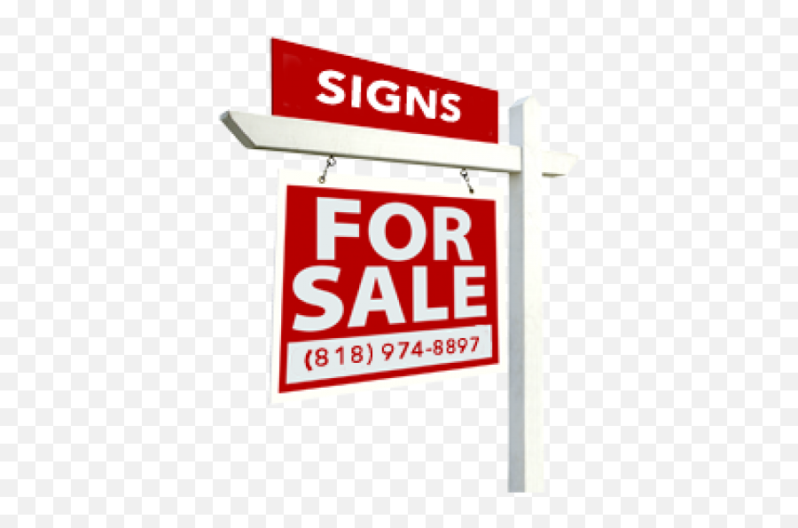 Real Estate Sign Transparent Png - Real Estate Vinyl Post Signs,For Sale Sign Png