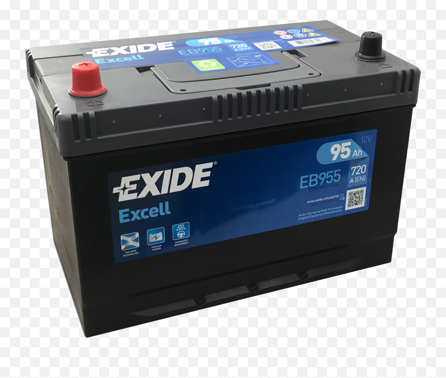 Automotive Battery Png Image - Exide Battery Png,Batteries Png
