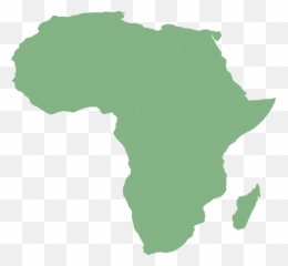 Download Africa Map Png - Of Green