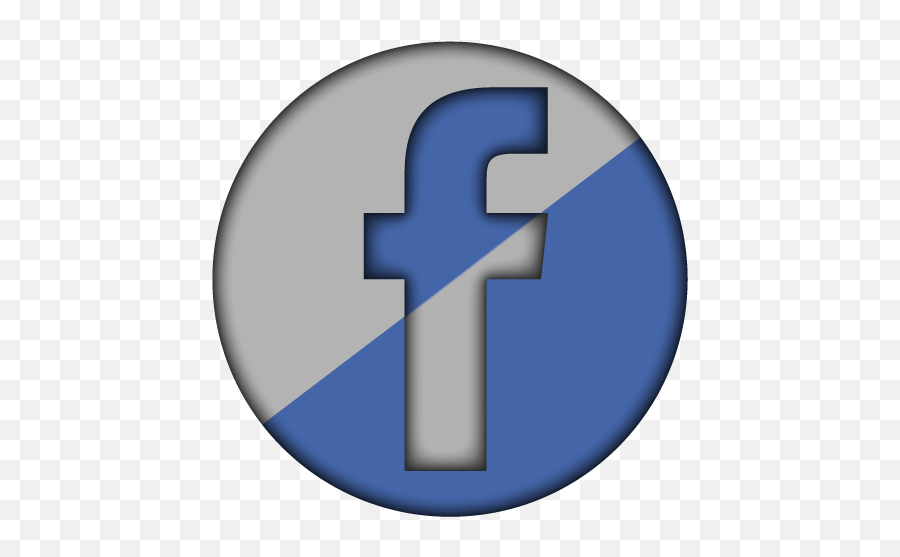 Facebook Icon Circle - Cross Png,Facebook Logo Circle Png