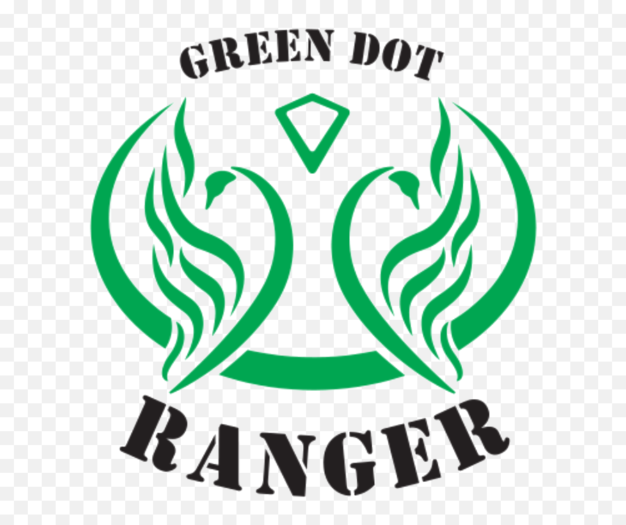 Rangers - Green Dot Training 1 Blazing Swan Emblem Png,Green Dot Png