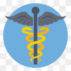 Caduceus Icon Of Flat Style - Health png