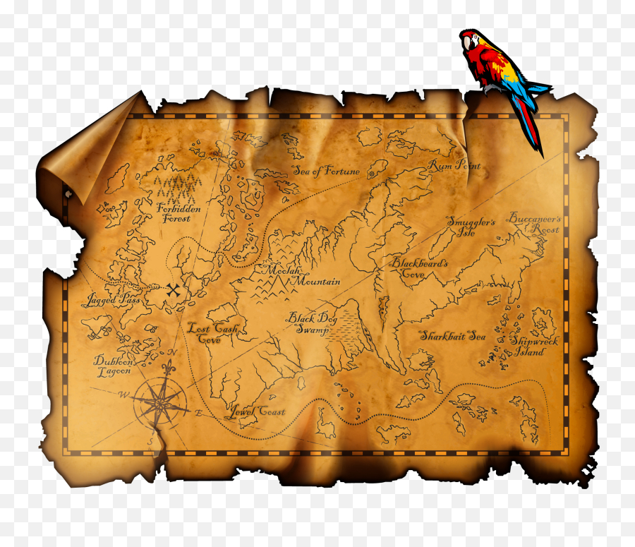 Hd Treasure Png Transparent Images - Treasure Map No Background,Treasure Png