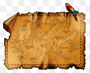 Hd Treasure Png Transparent Images - Map No Background