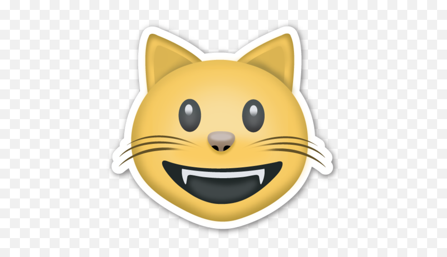 What Does Your Favorite Emoji Say About - Cat Face Emoji Sticker Png,Dabbing Emoji Png
