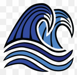 Free Clipart Of Ocean Waves - Welle Clipart Kostenlos Png,Waves Png