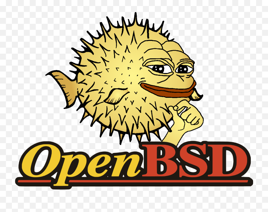 69128621 - Openbsd Logo Png Clipart Full Size Clipart Open Bsd Sistema Operativo,Porcupine Png