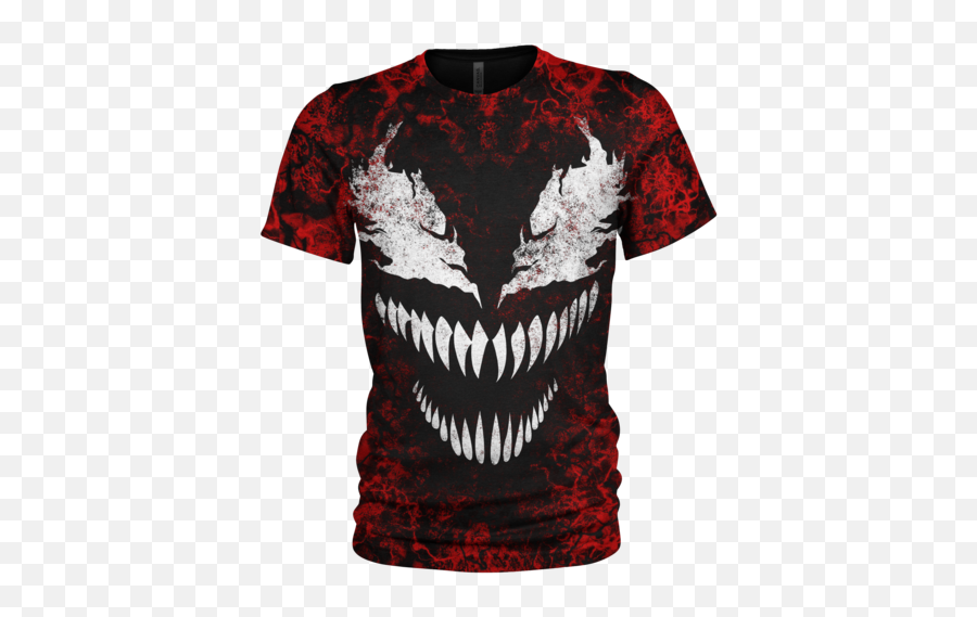 Download Venom Vs Carnage 3d Shirt - T Shirt In 3d Venom Png,Carnage Png