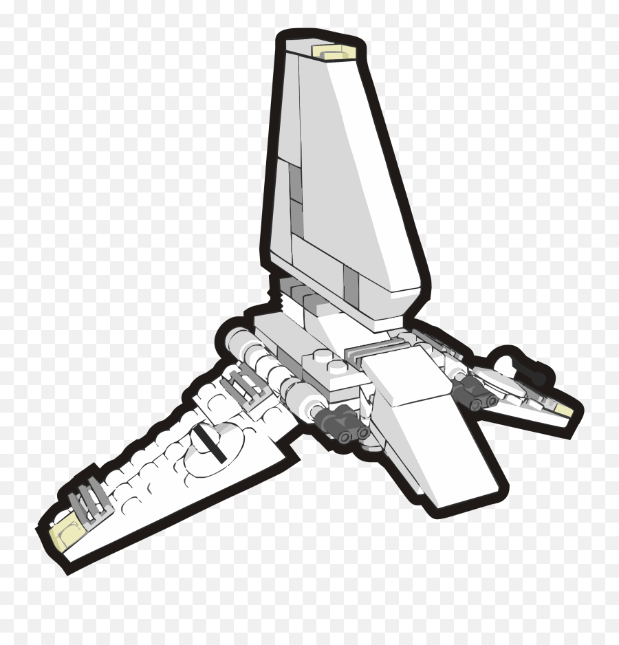 Star Wars Ships Drawings Clipart - Star Wars Spaceship Clipart Png,Star Wars Ships Png